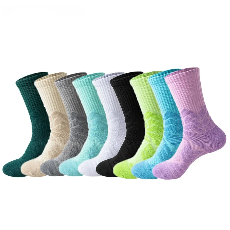 

3 Pairs Men Sports Socks Riding Cycling Basketball Running Sport Sock Hiking Ski Man Kids Bicycle Skateboard Slip Winter Socks