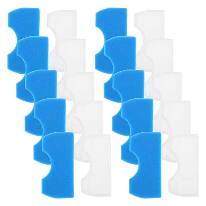 

Набор фильтров A02V-10: синий губчатый фильтр и белый хлопковый фильтр для пылесосов серии DJ97-01040C