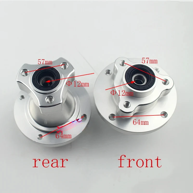 Little Monkey Accessories CNC Front and Rear Drum Core 110 Monkey Car High Quality Wheel Hub Core