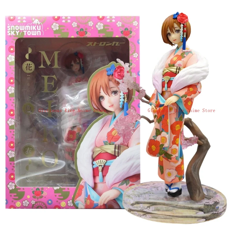 

Labubu Anime Characters Future Hatsune Miku Kimono Lamp Children's Toys Labubu Clothes Model Sonny Angel Doll Statue Original
