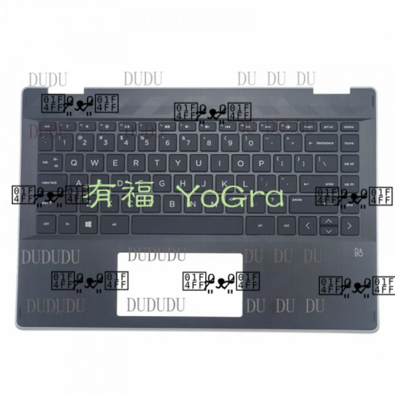

DDD новая клавиатура для HP Pavilion x360 14-DH TPN-W139 с верхним корпусом PALMREST L53794-001