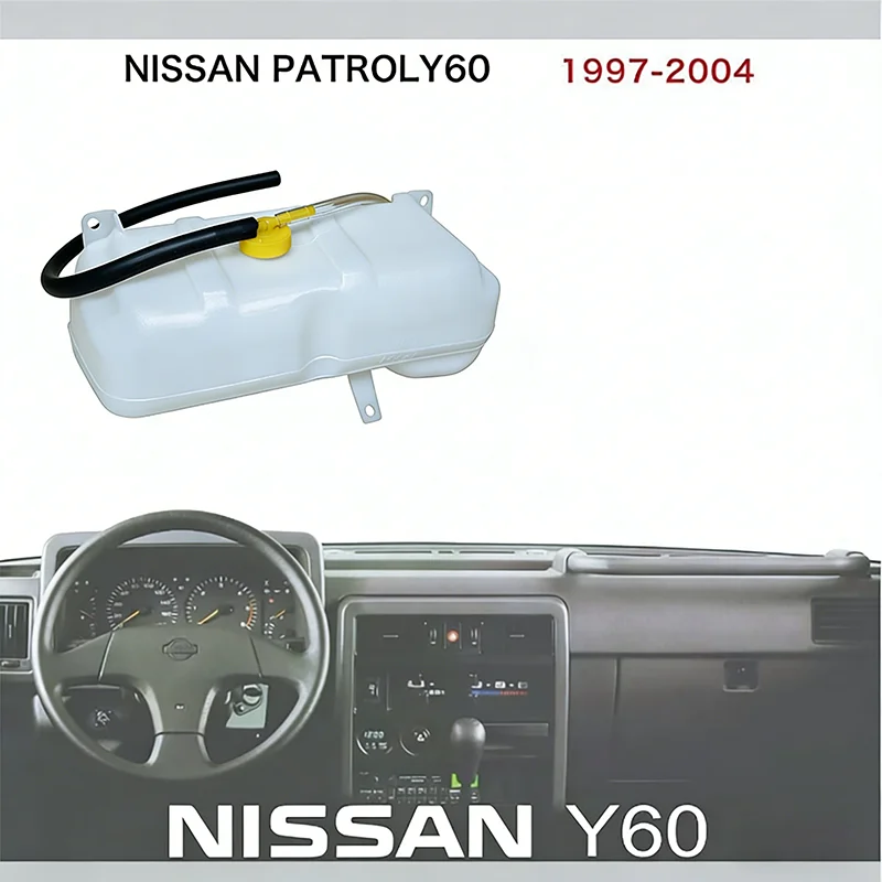 

For Nissan Patrol Y60 External Coolant Tank Expansion Tank PP Material Coolant Replenishment Tank OE Number 17931NI020DO