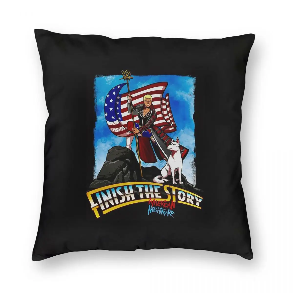 في الحلقة كودي رودس الأمريكية كابوس ساحة المخدة وسادة غطاء وسادة رمي وسادة للمنزل أريكة غرفة المعيشة