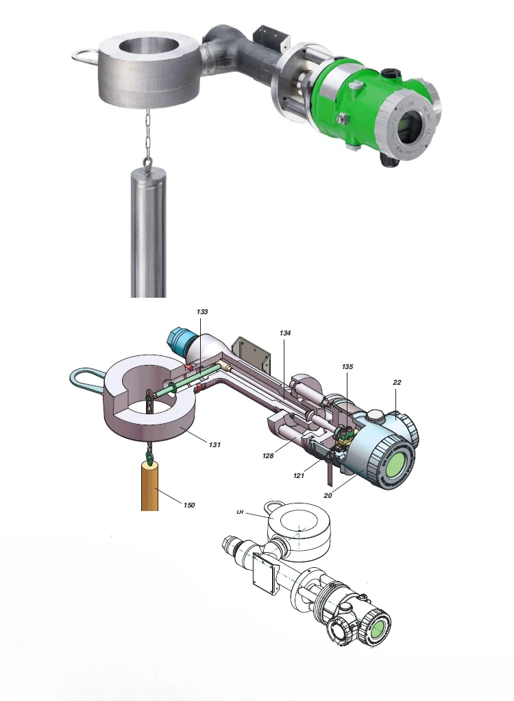 Displacement Type Liquid Level Transmitter with FOXBORO 244LD Levelstar Controller for Level Interface Density Measurement