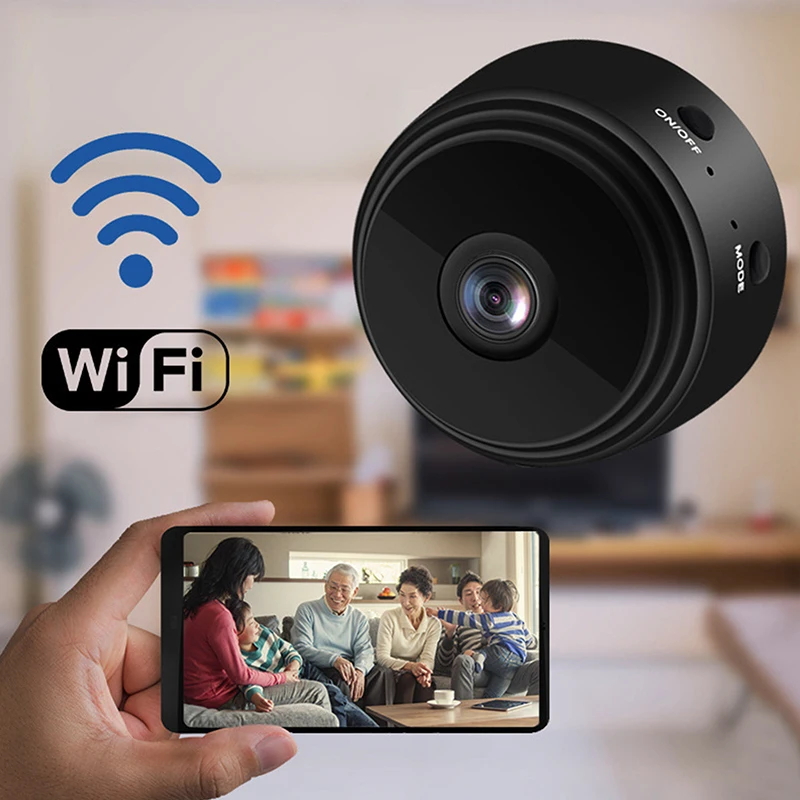 A9 WIFI Mini Camera 480P WIFI Surveillance Cameras With Rotatable Holder IP Camera Security Smart Home