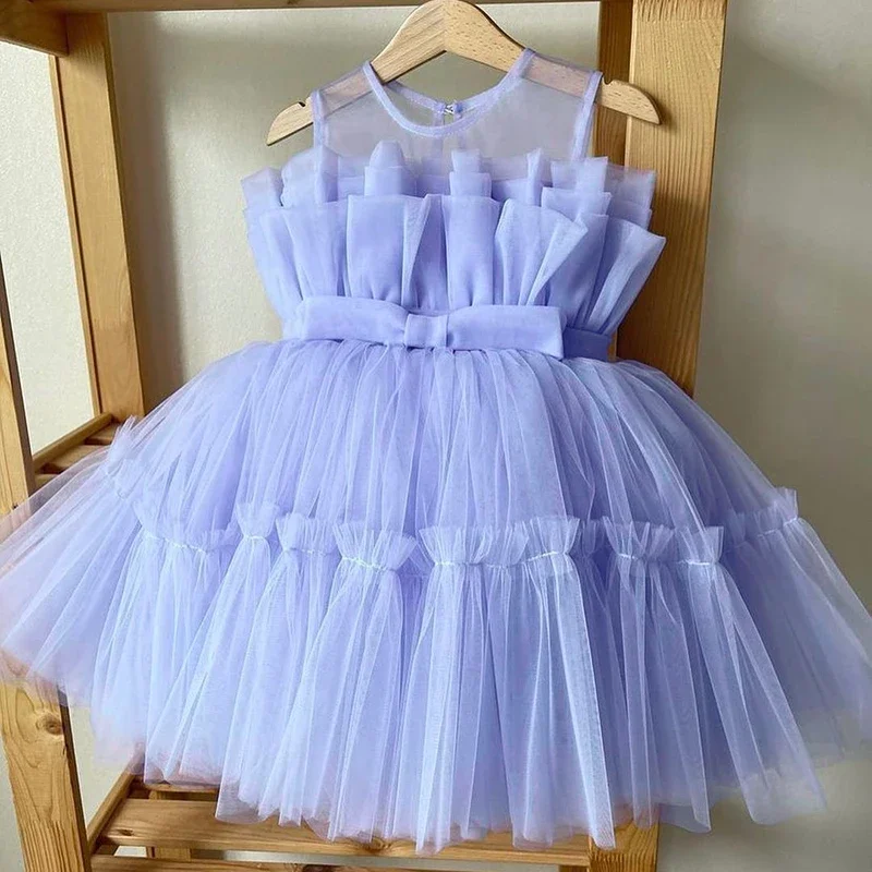 Toddler Baby Baptism Dresses 3 2 1 Year Birthday Dress For Baby Girl Clothing Princess Party Dress Christening Tutu Gown Vestido