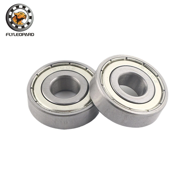 2PCS 16100ZZ 10x28x8mm Deep Groove Ball Bearings Bike Wheels Bottom Bracket Repair Bearing ABEC-7