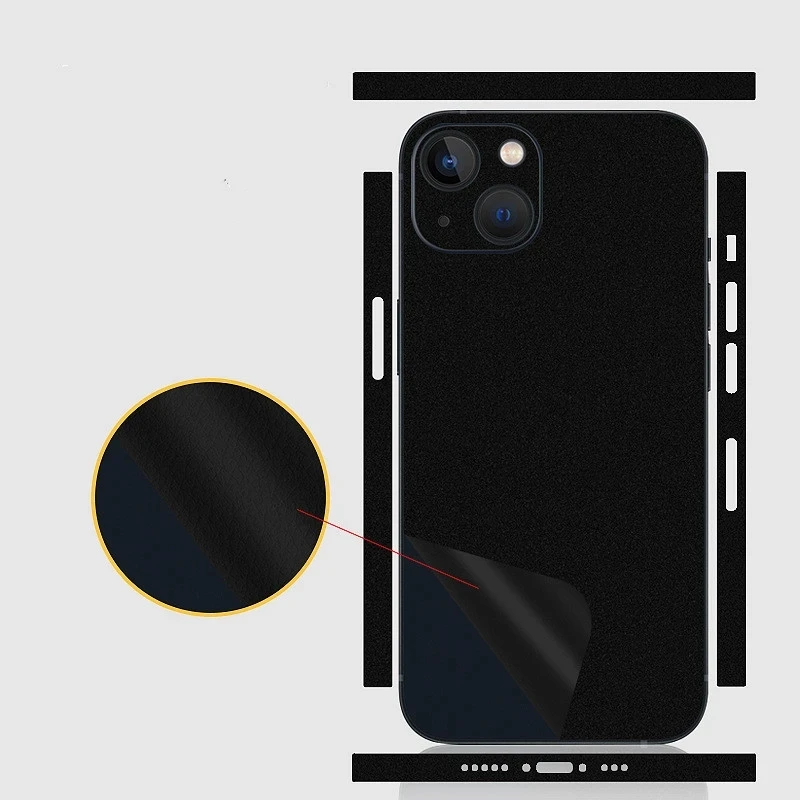 Película protetora de hidrogel para iPhone, Estrutura traseira e lateral, Protetor de tela, iPhone 14 Pro Max, iPhone 14 Plus, iPhone 13, iPhone 12 Pro Max, iPhone 13 Mini