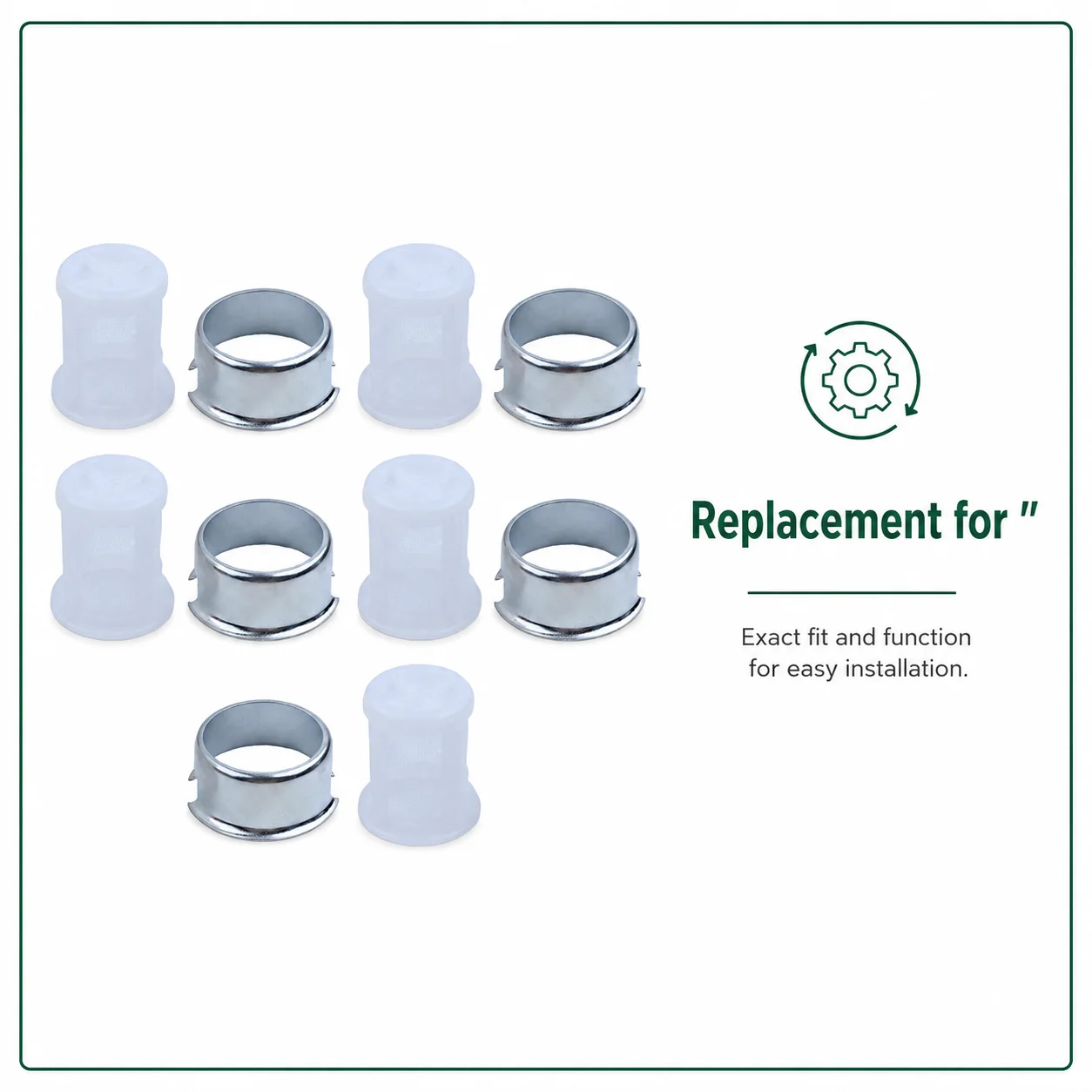 5Pcs Fuel Tank Filter Kit For Honda GX120 GX140 GX160 GX200 GX240 GX270 GX340 GX390 Engine Generator, Replaces 17672-880-000