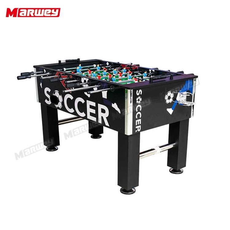 Hot Selling Classic Coin Operated Soccer Game Table Professional Custom Foosball Soccer Tables