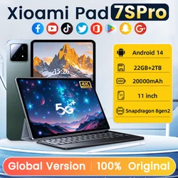 2025 Pad 7S Pro Global Mi 11 inch tablet Android 14 16GB 1TB Snapdragon 8 Gen2 4K HD 5G WIFI Bluetooth WPS 20000mAh tablets Tab