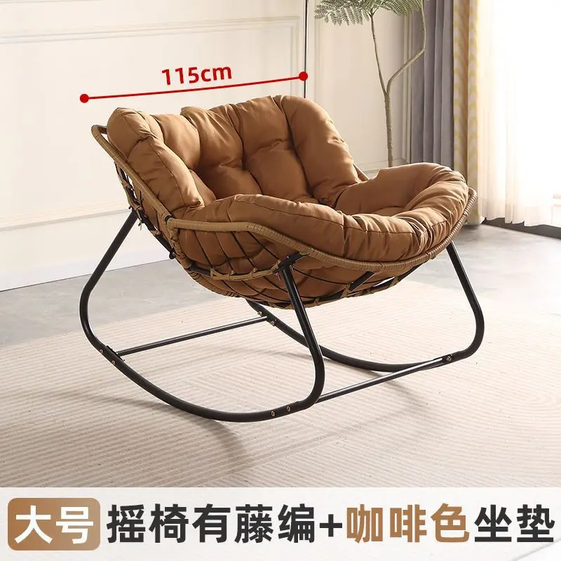 chair recliner balcony home leisure single lazy sofa living room light luxury rocking chair adult