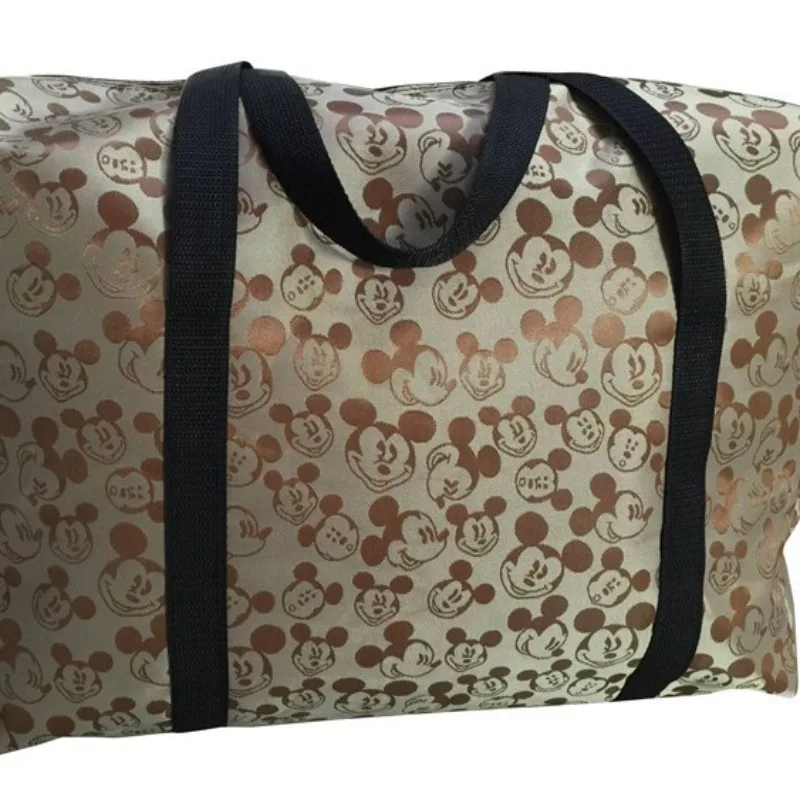 Disney Super Large Capacity Tote Bag for Moving House Mickey Mouse Quilt Storage Thickened Oxford Fabric Waterproof Luggage Bag