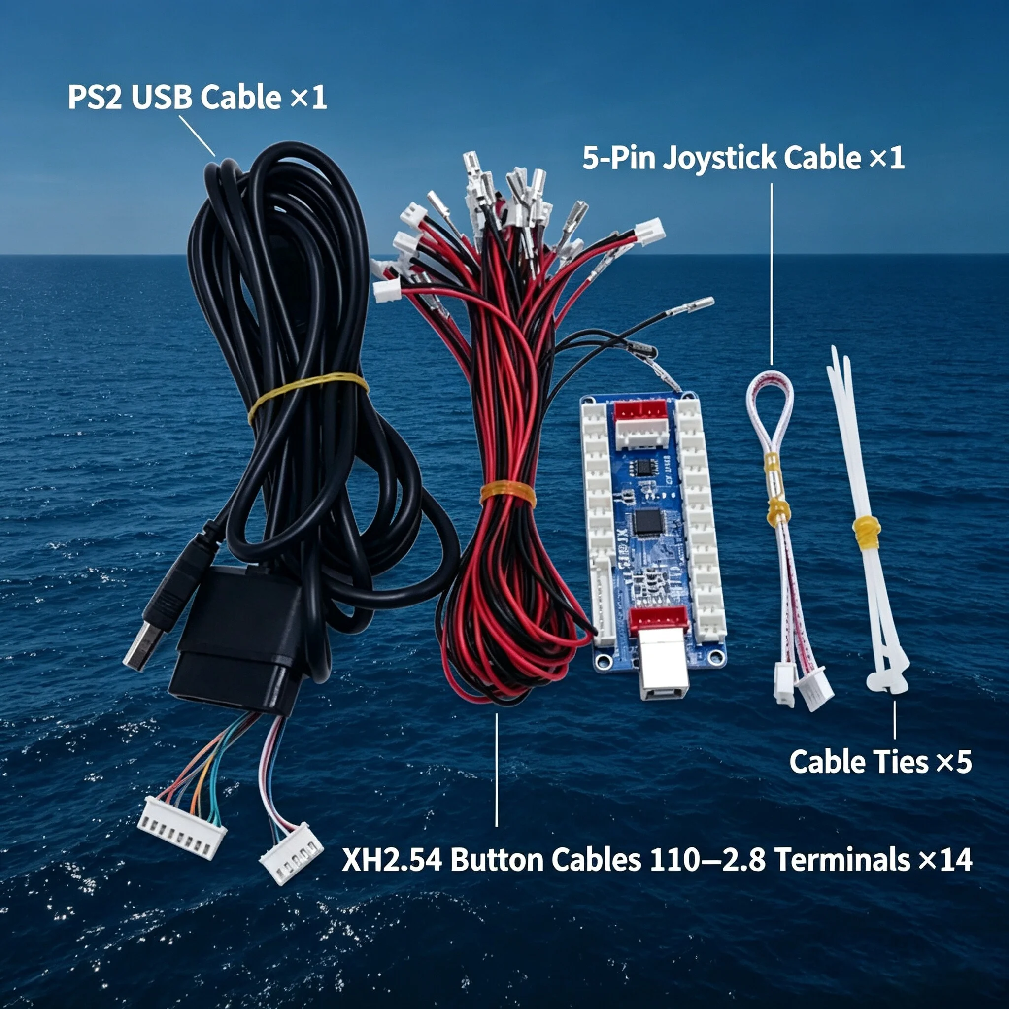 4-in-1 Multi-System Support for Windows PC Android & Retro Game Consoles Compatible with Various Devices