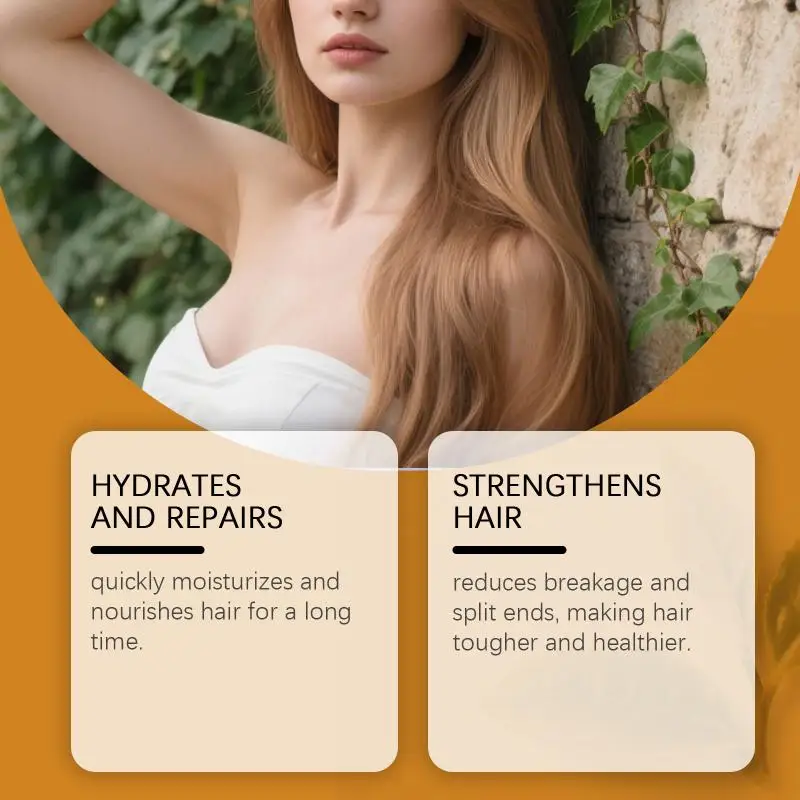 Leave In Hair Care Spray 3 in  Nourish Volumize Plant Extract Hair  No Wash For Dry Hair Fast Styling