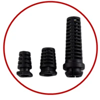 【F】10pcs 4.6/5.2/6mm Cable Gland Connector Rubber Strain Relief Cord Boot Protector Wire Cable Sleeve Power Tool phone Charger