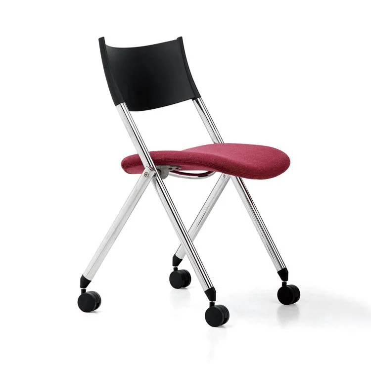 

Training chair, with tablet, folding, multi-function meeting, reporter, with wheel, news, school