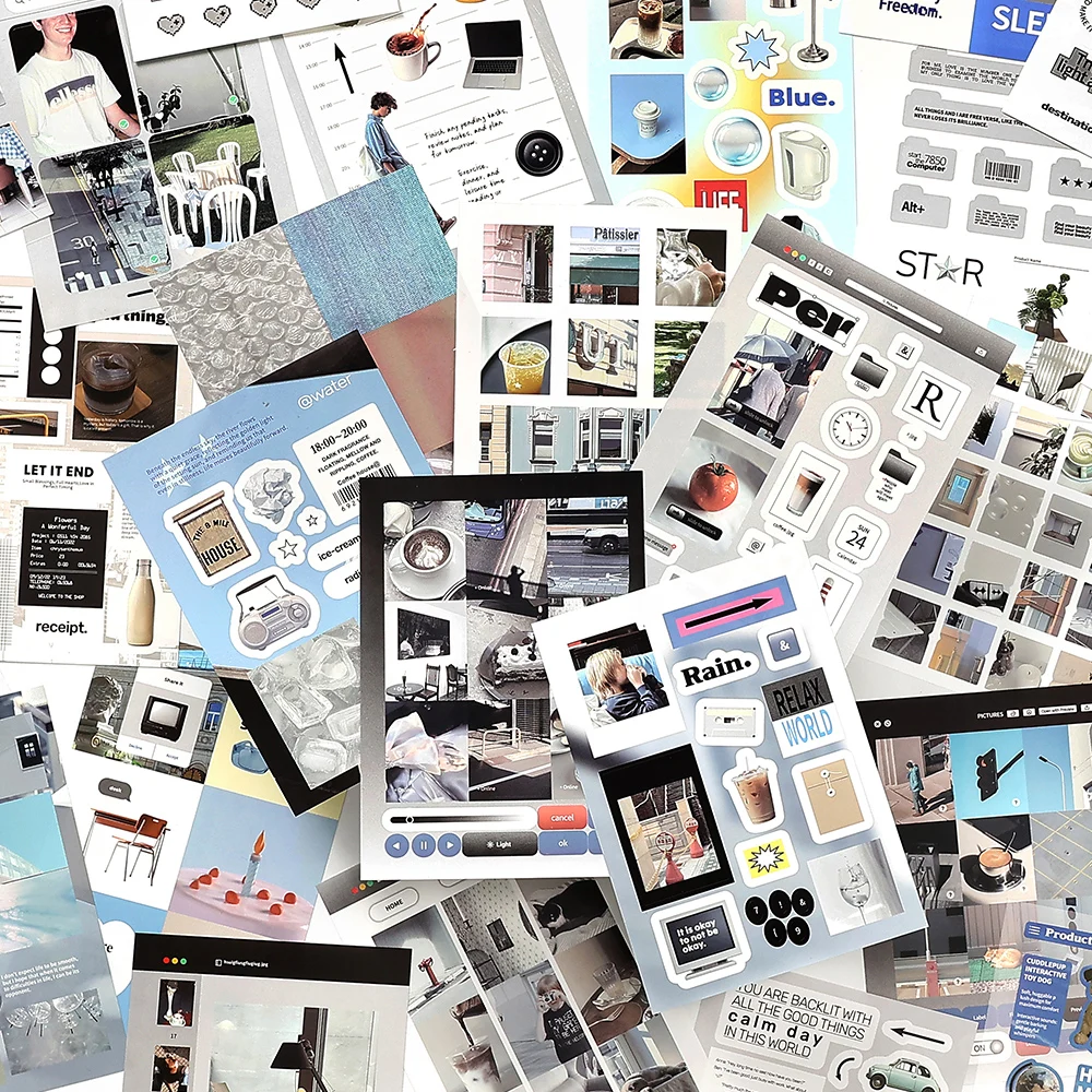 رائعتين الكرتون يموت قطع ملصقات كتاب-20/40 ورقة DIY بها بنفسك اليدوية كتيب الزخرفية سكرابوكينغ لوازم مكتبية الكورية