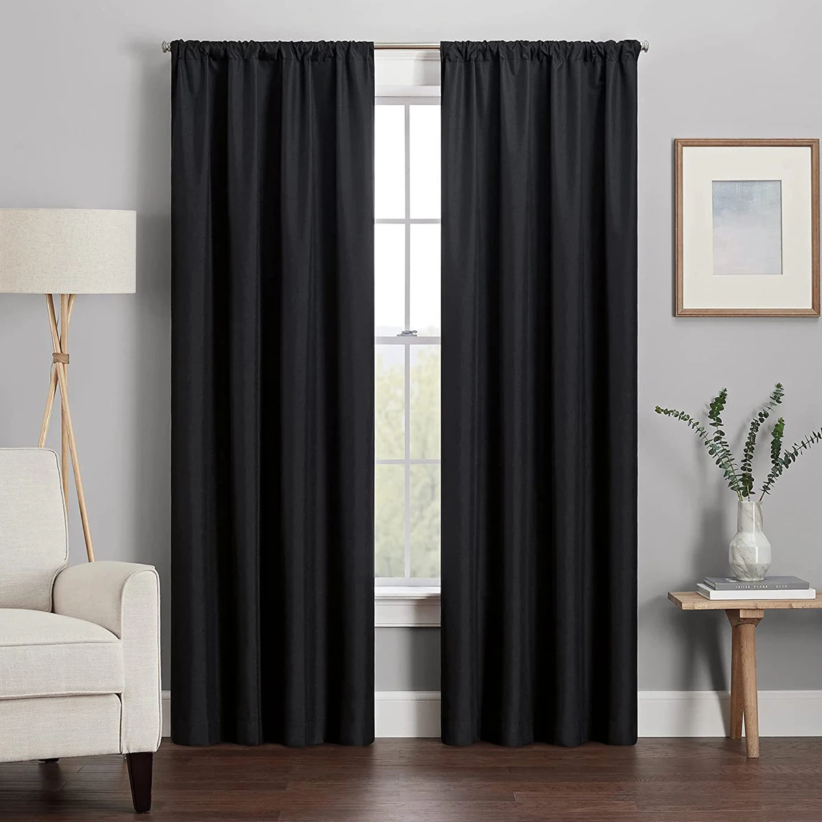 1 Panel Moder Curtains For Livingroom High Shaing Curtain90% For Blackout Bedroom Curtain Thick Blinds Drapes Door