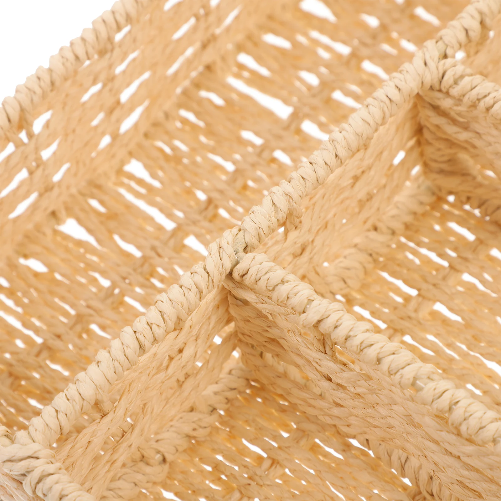 

Drawer Fork Office Storage Basket Utensil Holder Counter Wire Frame Organizer Silverware