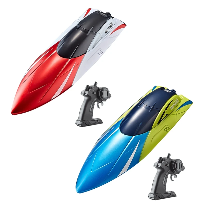 

Rc Boat 2.4G Dual Rudder Motor Waterproof High Speed Boat Toys Gift For Kids Children Model Toy Remote Control Ship