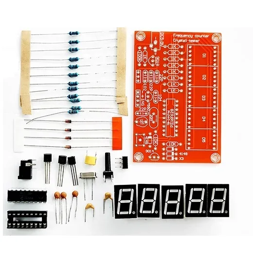 DIY Kits RF 1Hz-50MHz Crystal Oscillator Frequency Counter Meter Digital LED tester meter For arduino NEW