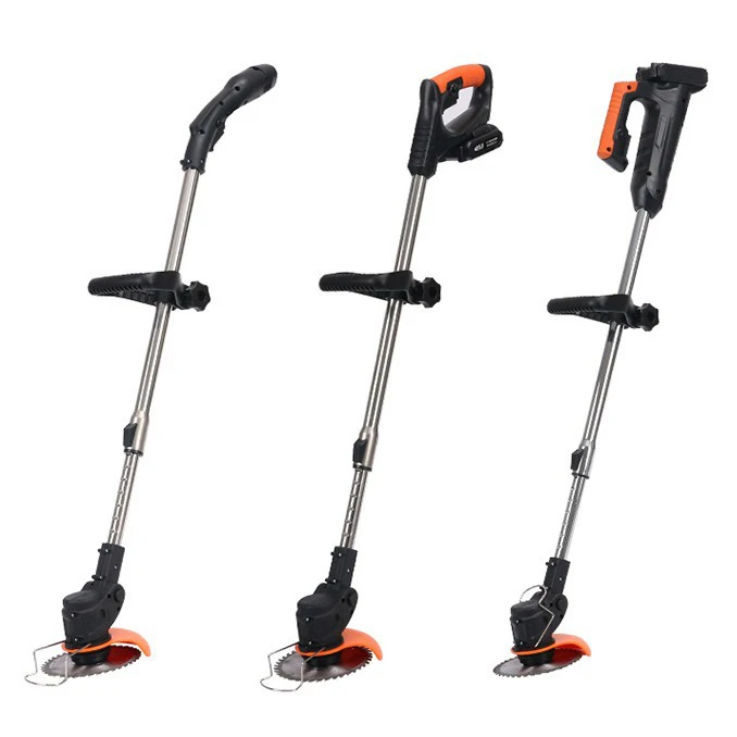 High Quality Brush Cutter Lithium Battery Powered String Trimmer Custom Made Lawn Mower