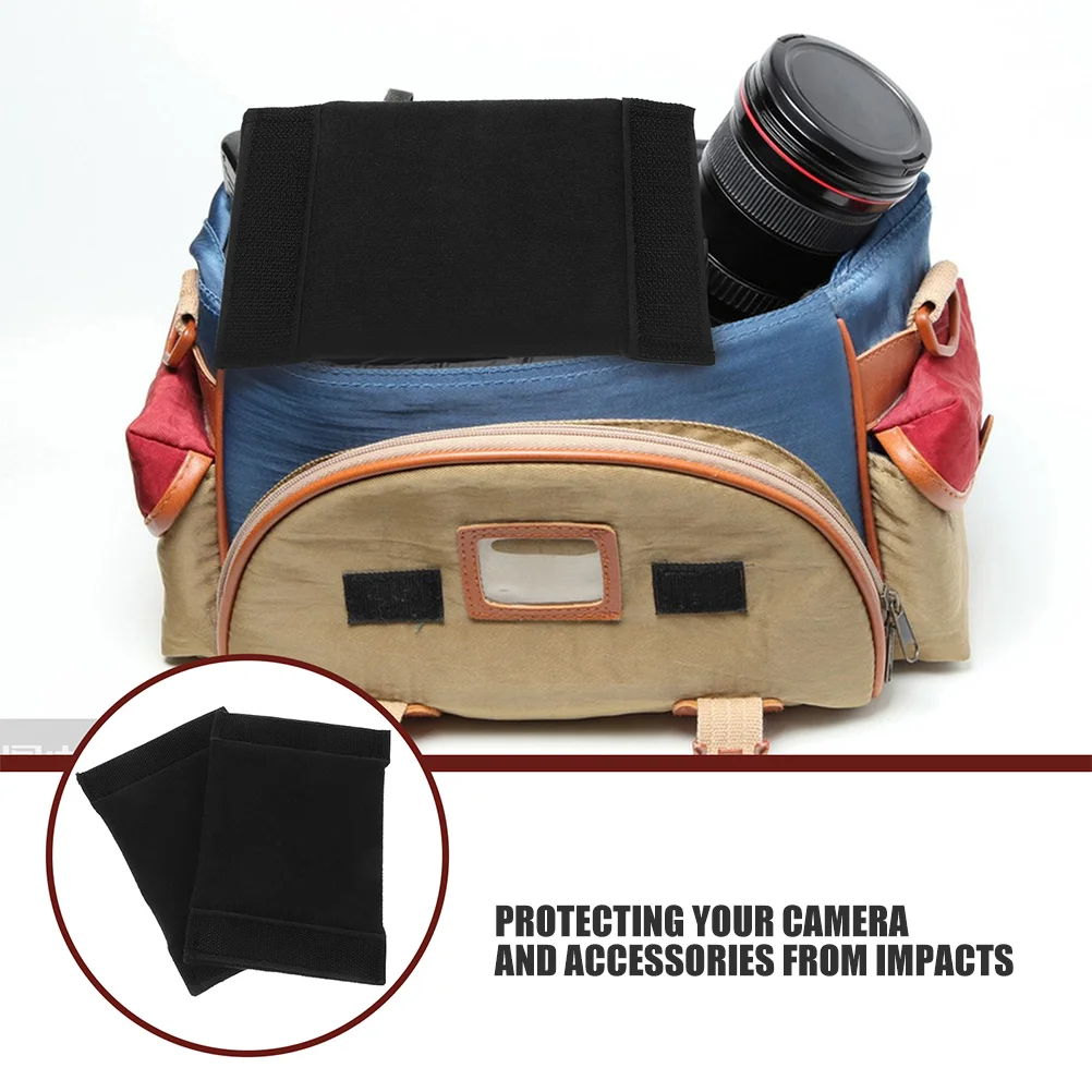 5 PCS Camera Bag Shock Absorbing Pad Protector Padded Case Len Pouch Rolling Wrapper Organizer Thicken