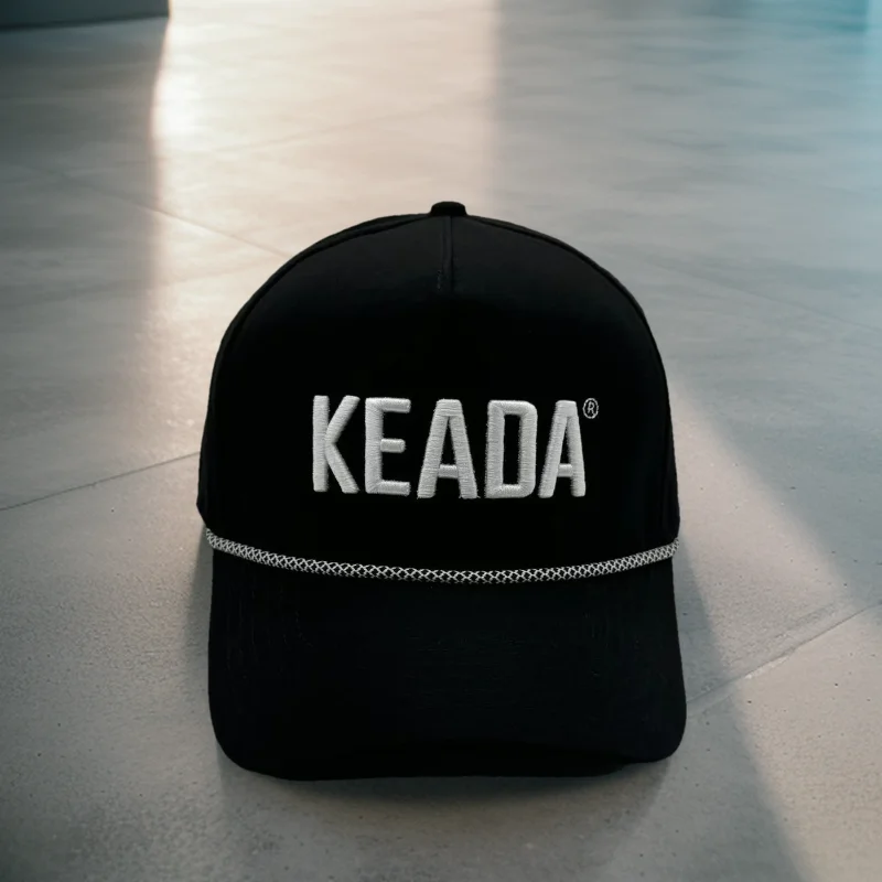 

Wholesale 6 Panel Perforated Golf Hat with Custom Embroidery Logo Adjustable Size Waterproof Fabric Stylish with Rope Hat