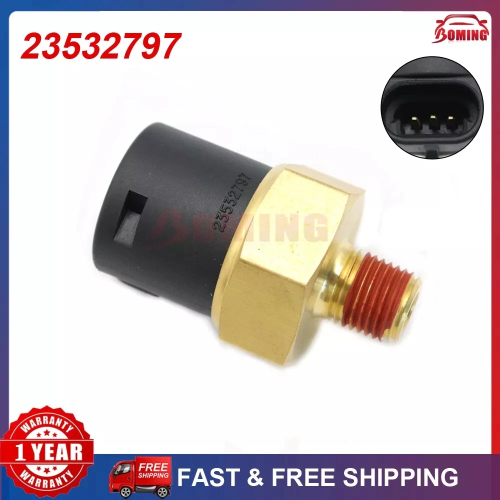 New Car Oil Fuel Pressure Sensor Valve 23532797 Fits For Volvo Detroit Diesel Series 50 60 1997-2008 23511176 23532797