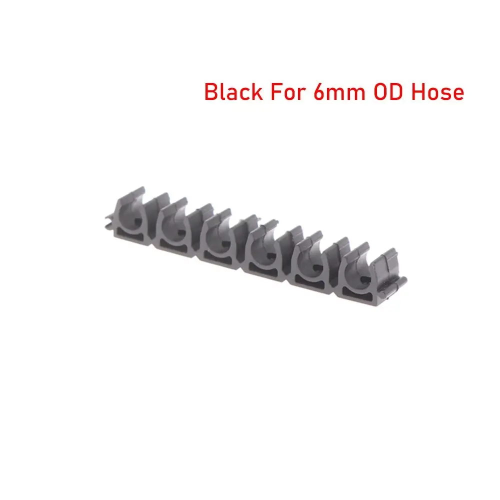 Air Hose Hose Clamp Fixing 6 Way Water Pipe Holder Gas Compressor 4mm 6mm 8mm 10mm 12mm Diversion Flow Clip