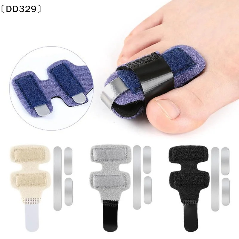 Toe Splint Straightener For Hammer Toe Corrector Crooked Toe Claw Toe Stabilizer Support Brace Wrap Pain Relief 〔DD329〕