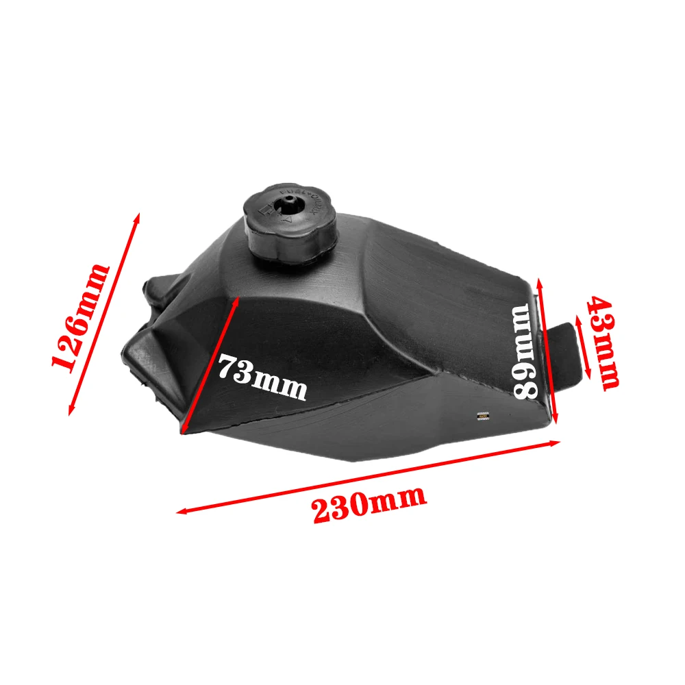 Gas Petrol Fuel Tank for 2 Stroke 47cc 49cc Mini Moto ATV Motorcycle Quad Dirt Pocket Bike Minimoto Motocross