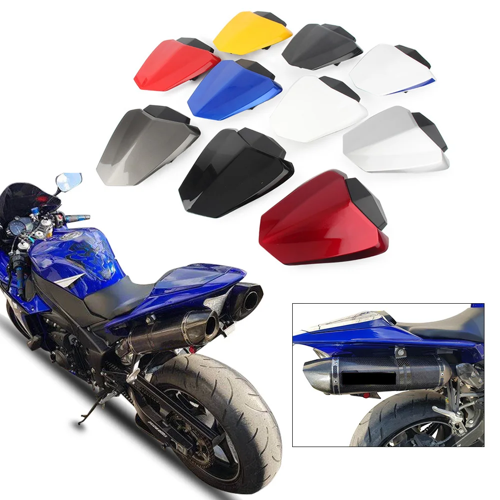 YZF R1 Motorcycle Rear Pillion Passenger Cowl Seat Back Cover For Yamaha YZF-R1 2009 2010 2011 2012 2013 2014 ABS plastic