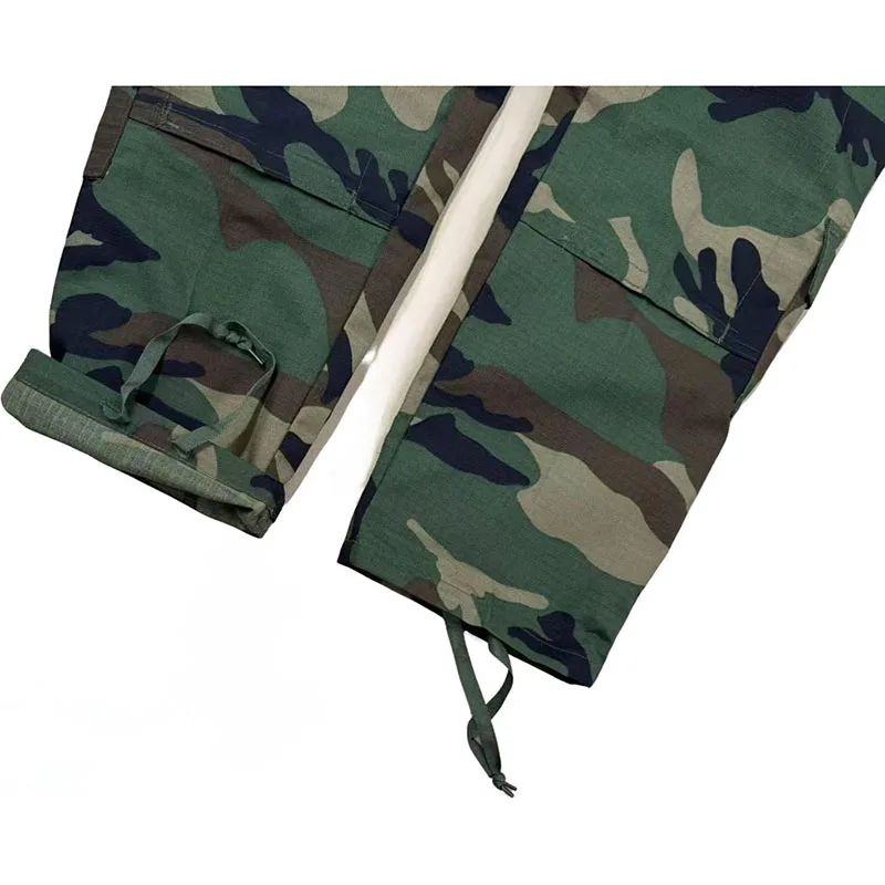 Deutschland Camouflage Dschungel Trainingsuniform ACU Feldanzug Flecktarn Dschungel Spot Set für Männer, Feldtraining Anzug Kampf ACU Set – Detail 39