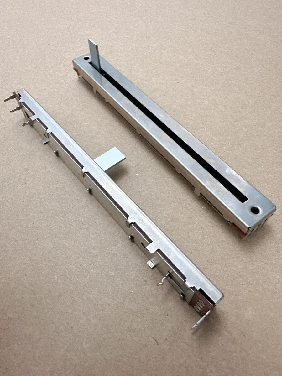 Panasonic 128mm Dual Linear Slide Potentiometer 10K 6 Pins for Mixer Dick H1020