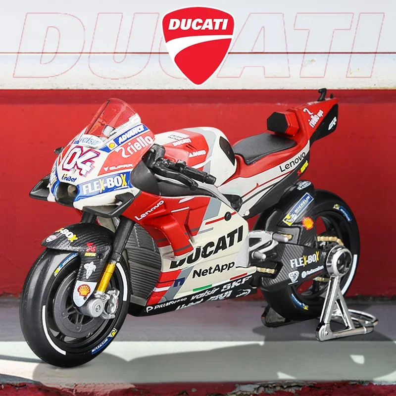 Maisto 1:18 2018 DUCATI Desmosedici Team #04 Alloy Racing Motorcycle Model Diecast Metal Toy Racing Motorcycle Model Kids Gifts