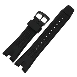 For Citizen Aw1477 Aw1476 Aw1479 Ca4154 Ca4155 S094828 Sports Men Breathable Waterproof Arc Interface Silicone Watchband 24mm