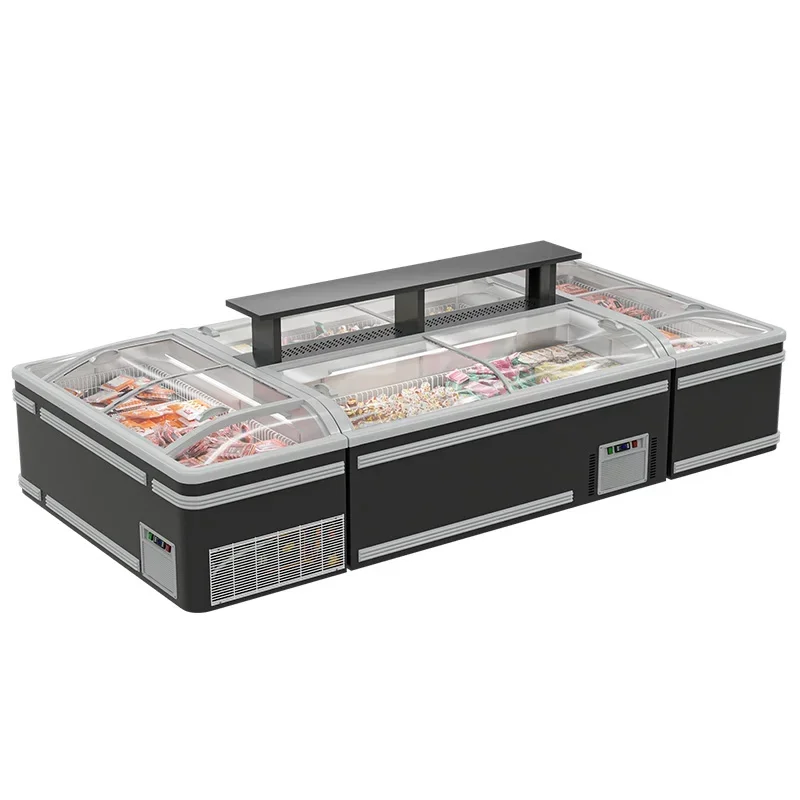 

Для комбинированной морозильной камеры коммерческого острова для супермаркета