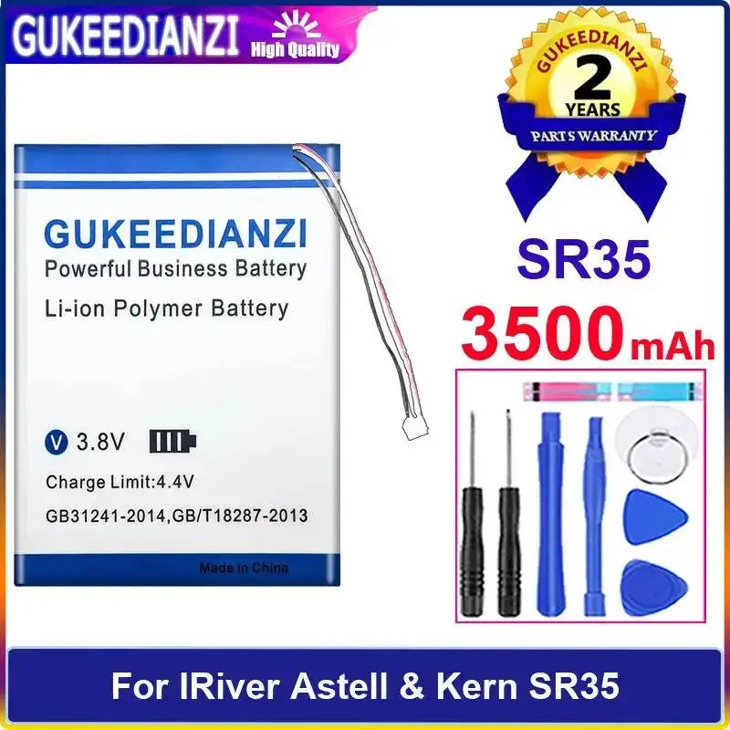 

3500Mah Environmentally Friendly Player Battery For Iriver Astell & Kern SR35