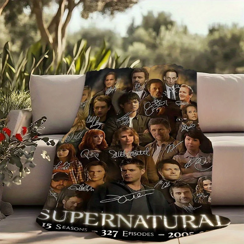 Customize Evil Forces Season 15 Commemorative Poster with Actor Signatures, Themed Printed Blanket, Beautifully Designed, Suitab