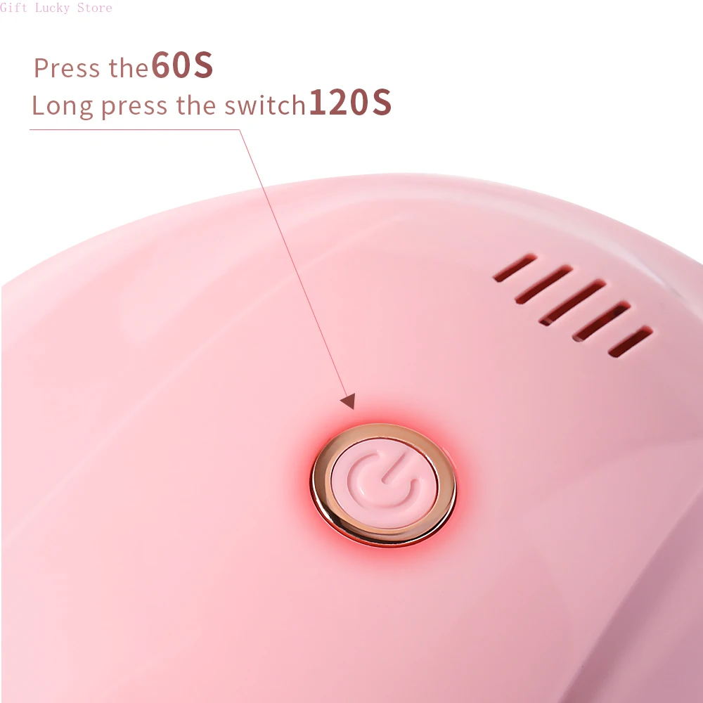 54W UV Nail Dryer Lamp with Automatic Sensor 18 UV LED Light for All Gels Professional Manicure Pedicure Nail Equipment