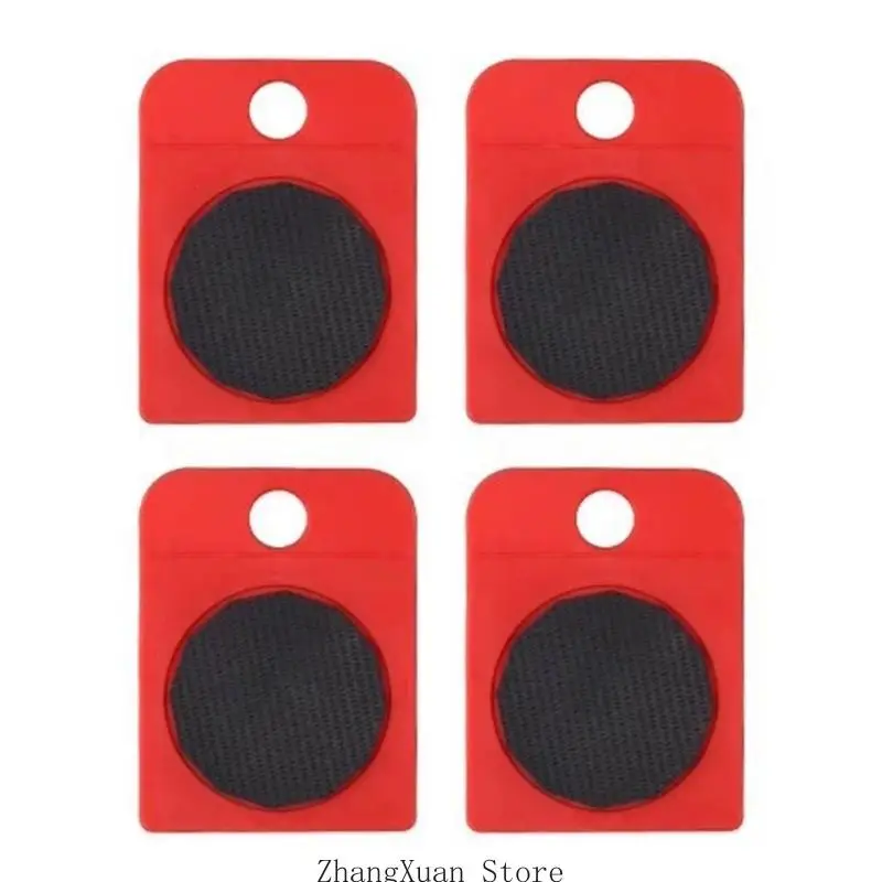 Robuste Hebelrollen, rutschfeste Möbelrollen für schweres Heben, 3 x – Detail 4