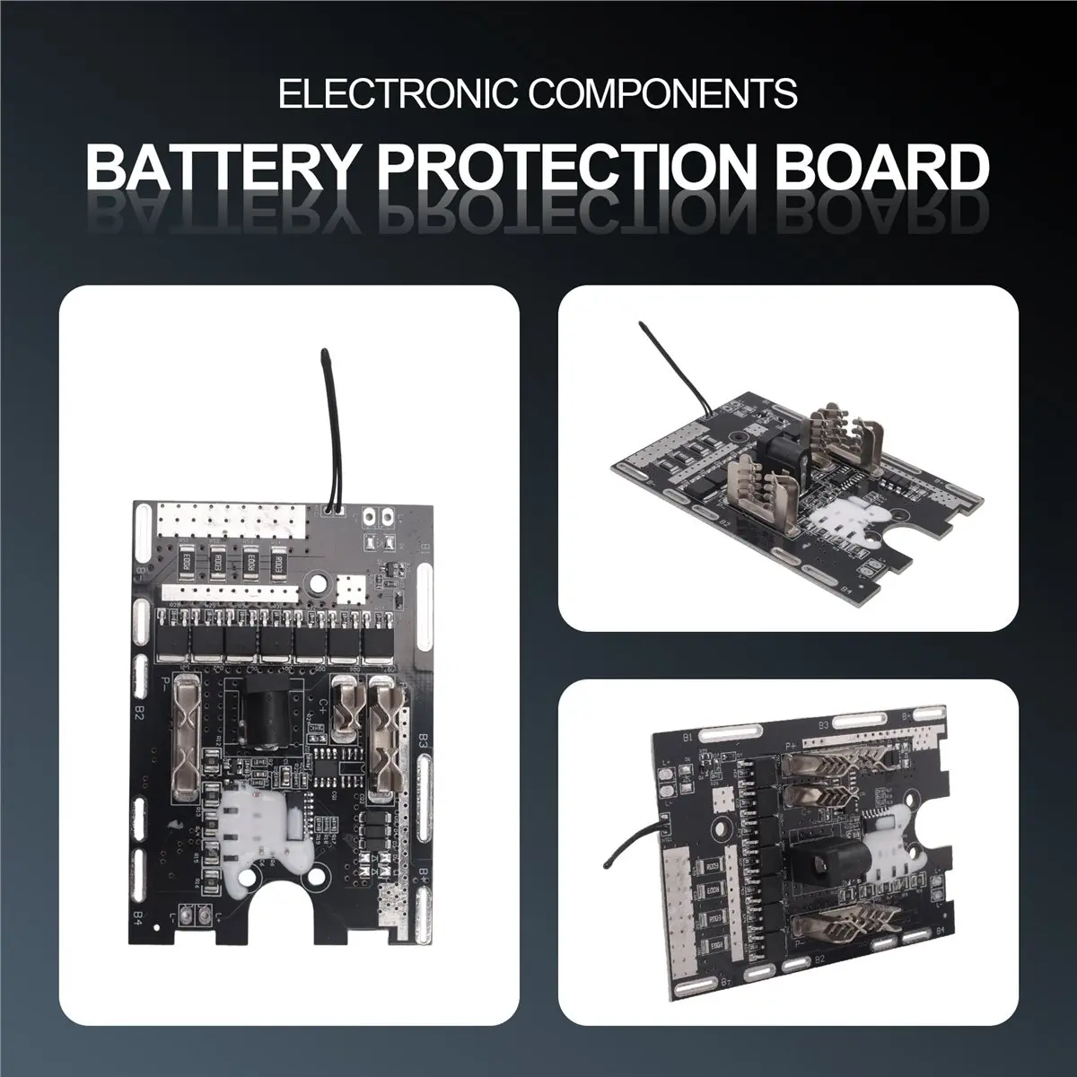 A46U Battery Protection Board with Equalizer Circuit for 18650 Power Tool 21V Battery Pack Protection Circuit Board