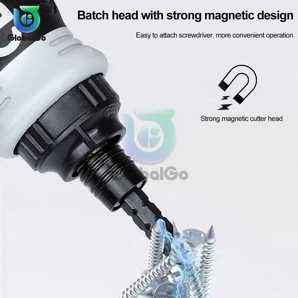 Ratchet Screwdriver Set Short Handle Cross Groove Drill Telescopic Dual Purpose Small Chrome Vanadium Steel Repair Tools