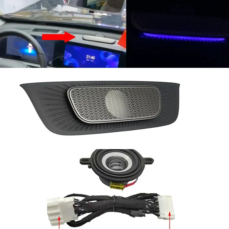 For Chery Tiggo 8 Pro Max 2023 2024 2025 Original Factory Instrument Panel Center Speaker Cover Assecories Automobiles Parts
