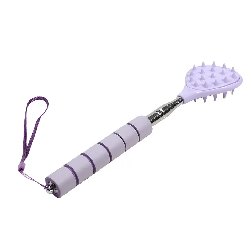 

Extendable Cactus Back Scratcher With Two Size Spikes Retractable One Hand Itch Stick For Men Women Portable Point Massager