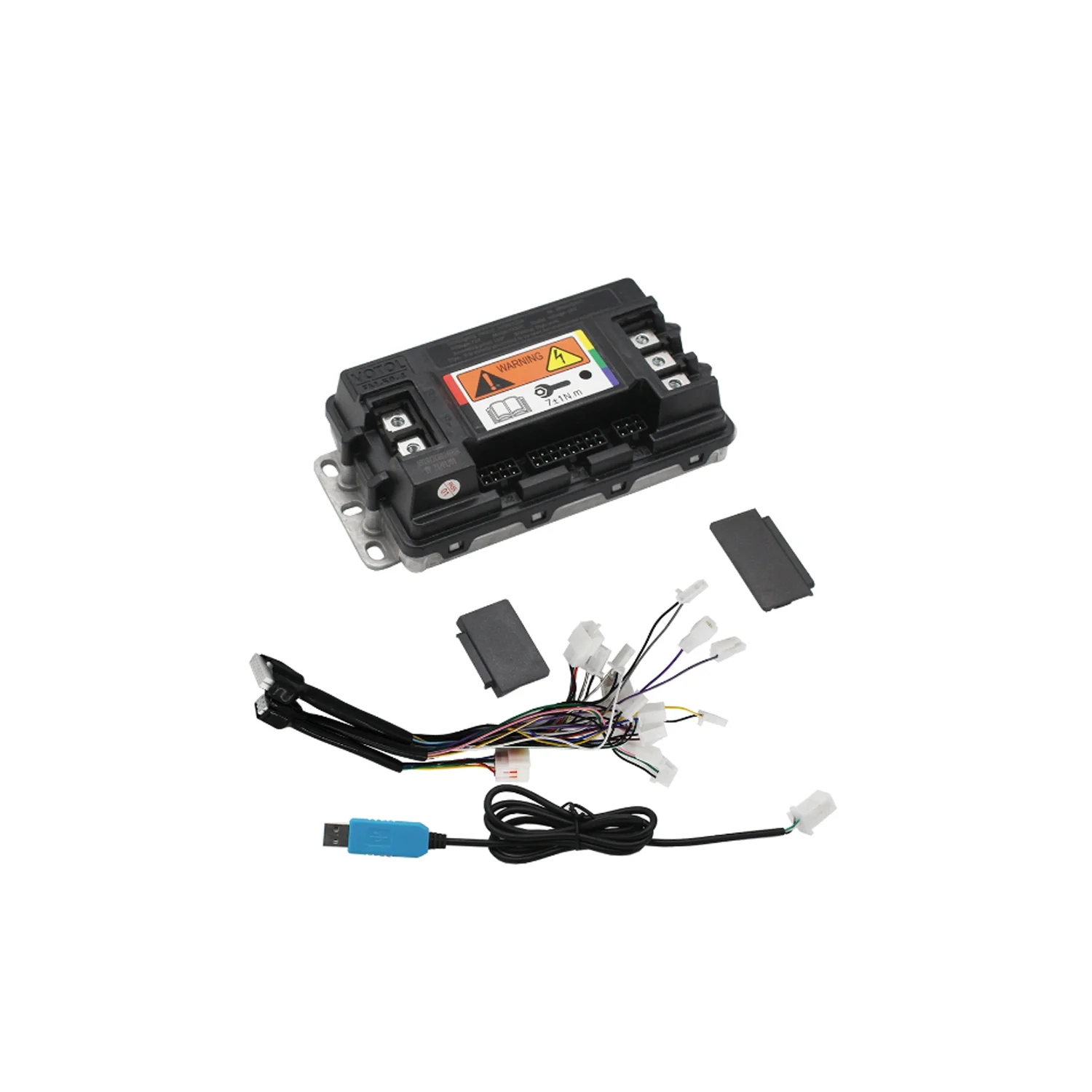 VOTOL EM50-4/72300 Intelligent Sine Wave Controller for Electric Motorcycles IP54 Protection 72V 2000W Output 80A Max Current