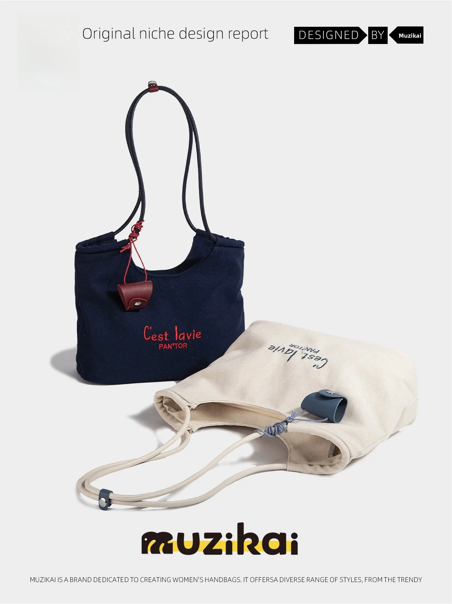 

MuziKai Large Capacity Women's Underarm Bag 2026 New Summer Fashion Simple Commuting Single Shoulder Bag Casual Style Handbag