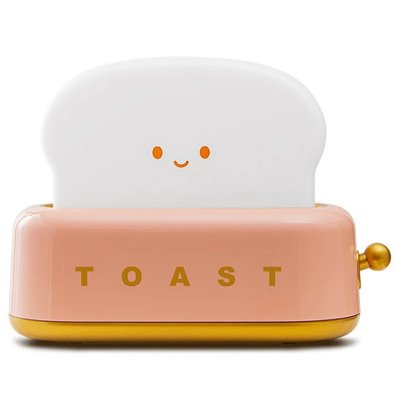 

BMBY-Toast Ночник Тостер Настольный светильник Детский ночник Симпатичная прикроватная лампа для спальни
